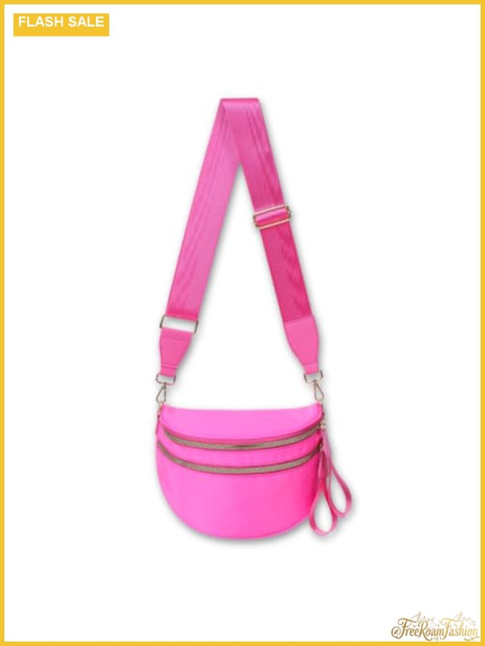 Women's Crossbody Bum Bag Hands-Free Travel Water-Resistant Fanny Pack